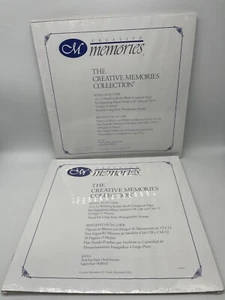 TWO Creative Memories 12x12 Wedding Border Scrapbook Pages RCM-12WB 10 Sheets - Picture 1 of 5