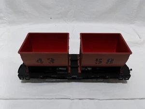 LGB 42860 Behälterwagen umlackiert und nummeriert 43 und 58 - Bild 1 von 2