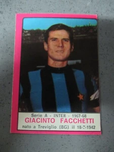 FIGURINA CALCIATORI PANINI 1967-68 - GIACINTO FACCHETTI - DA RECUPERO - Foto 1 di 2