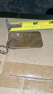Vintage Patrol Phone Keychain tag Number 3 - Picture 1 of 7