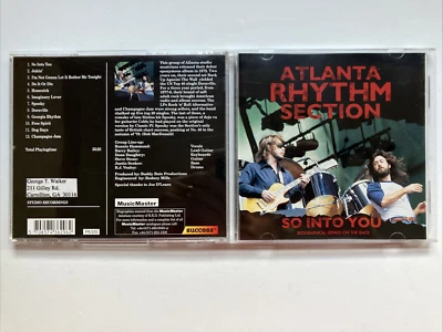 Atlanta Rhythm Section CD -  So Into You - Like New Condition Foto 1 de 2