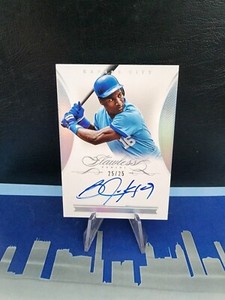 2016 PANINI FLAWLESS SIGNATURES BO JACKSON AUTO /25 KANSAS CITY
