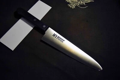 Japanese Kitche knife *Mint* Kataoka 420J2 Stainless Gyuto 190mm Niigata 4367 - Image 1 of 4