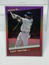 2020 Donruss Holo Pink #218 Tony Gwynn RETRO Padres