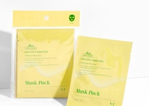 VT CICA X HYALON Cica Vita C Blatt Maske 4er Pack ♡ Koreanische Hautpflege ♡ K-BEAUTY - Bild 1 von 1