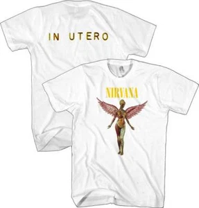 Nirvana In Utero M, L, XL, 2XL White T-Shirt - Picture 1 of 1
