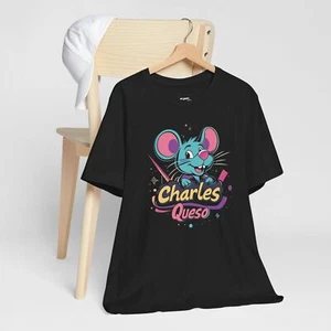 Camiseta Charles Queso Mouse Fiesta de Cumpleaños Pizza Place Retro Regalo Gráfico Camiseta - Imagen 1 de 37