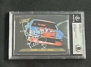 RICHARD PETTY 1993 ACTION PACKED SIGNED AUTOGRAPHED CARD BECKETT BAS AUTHENTIC - Picture 1 of 2