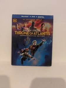 Justice League: Throne of Atlantis (Commemorative Edition) (DCU) (Blu-ray, 2015) - Picture 1 of 4