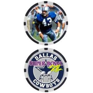 CLIFF HARRIS - COWBOYS SUPER BOWL XII - POKER CHIP - Picture 1 of 2