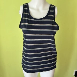 Patagonia Tanktop blau creme gestreift Größe XS Baumwollmischung - Bild 1 von 5