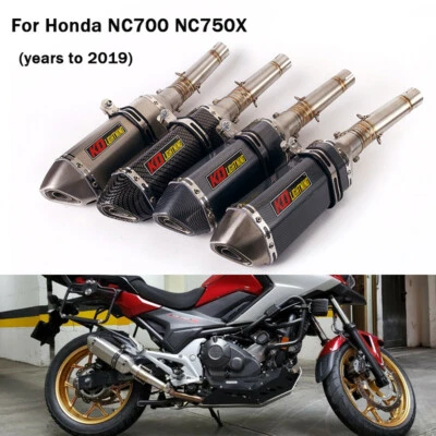 Tubo de escape de 51 mm para Honda NC700 NC750X punta silenciador conexión enlace medio Foto 1 de 4