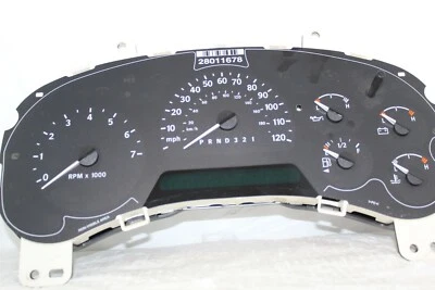 Cuadro de instrumentos velocímetro medidores de panel 06 SAAB 9-7X 159.154 millas RECONSTRUIDO Foto 1 de 4