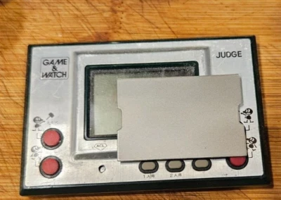Nintendo Game & Watch LCD Reflector Laser Cut to suit Silver Series LikeOriginal - Image 1 of 4