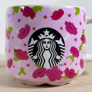Sakura Starbucks coffee Cup Mug 355ml 12oz Pinkflower color changes - Picture 1 of 11