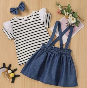 3-teiliges Sommer-Set für Mädchen, Gr.104/110(4-5 Jahre), Neu - Bild 1 von 5