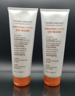 Mixed Chicks Conditioning Cleansing Co-Wash 8 fl.oz. each (Lot of 2) - Image 1 of 3