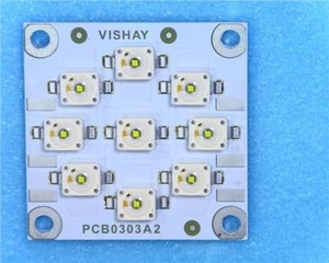 Disposición lineal de LED Vishay VLPC0303A2 9 LED blancos (5000-7000K) 25 vatios 10 V/Fila - Imagen 1 de 3