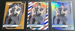 2024 Trevor Lawrence Jaguars Panini Prizm 3-Color Prizm Lot Disco, RWB + #129 - Bild 1 von 3