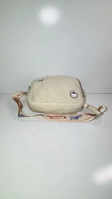 Hello Kitty 50th Anniversary x Los Angeles Dodgers Sherpa Fanny Pack - Image 1 of 4