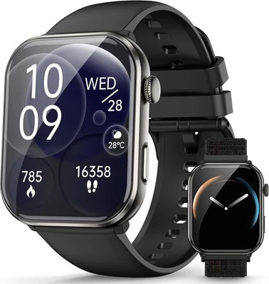 Blackview Smartwatch Herren Damen, AMOLED-Bildschirm immer an Fitnessuhr ，800mAh - Bild 1 von 4