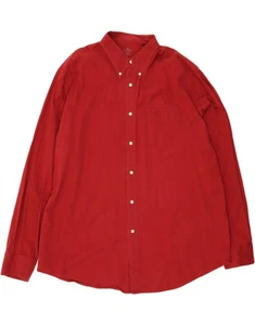 DOCKERS Mens Shirt 2XL Red Cotton DV21 - Picture 1 of 3