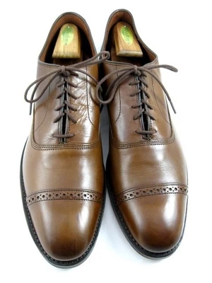 Vestido Oxford Allen Edmonds "Fifth Avenue" Cuero Puntera-Puntera 14 AAA Café (669N) Foto 1 de 4