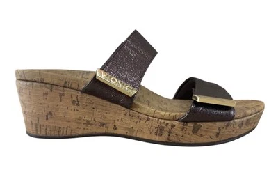 Vionic Pepper Wedge Sandals Metallic Bronze Strappy Women’s Size 10 TVW5251 - Image 1 of 4