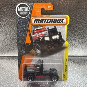 Matchbox Torque Titan (2016) Red & Black Metal Toy Truck 49/125 - Picture 1 of 2