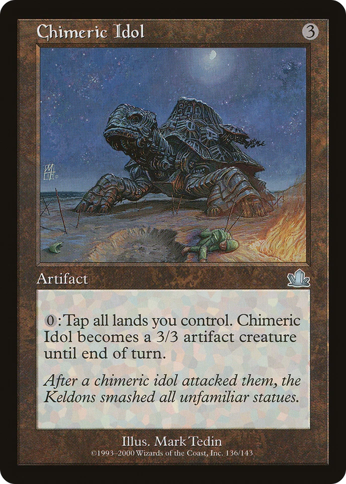 Chimeric Idol #136 (MP) Prophecy PCY Magic MTG - Image 1 of 1