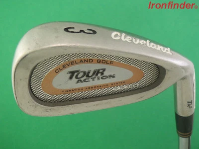 Cleveland Tour Action TA5 Gold Single 3 Iron Steel Shaft S Flex Mens Right Hand - Image 1 of 4