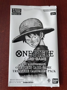 ONE PIECE - 3RD ANNIVERSARY TREASURE CAMPAIGN PROMO PACK - SEALED NEVER OPENED - Picture 1 of 1