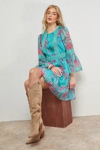 Abito donna floreale Oasis abiti casual - Foto 1 di 5