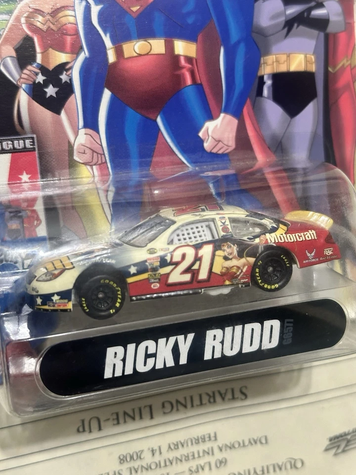 Hot Wheels Racing NASCAR Justice League RICKY RUDD 1:64 Scale Diecast Race Car - Image 1 of 1