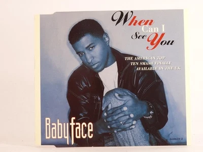 BABYFACE WHEN CAN I SEE YOU (K16) 6 Track CD Single including Picture Sleeve EPI - Image 1 of 4
