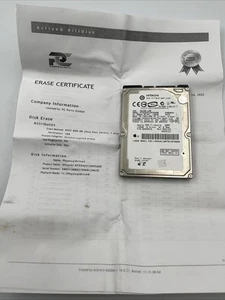 *HITACHI HTS542512K9SA00 SATA 120GB HDD HARD DRIVE 2.5 5400RPM LAPTOP L8-6 - Picture 1 of 8