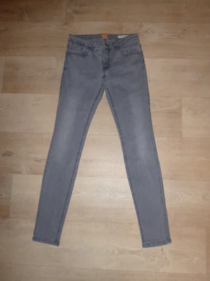 HUGO BOSS ORANGE J20 SLIM weiche Stretch Jeans Skinny Hüftig Grau W26 L34 *TOP* - Bild 1 von 4