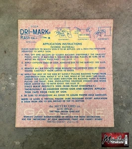 Original Shell Benzin Zapfsäule Aufkleber - NOS - Bild 1 von 7