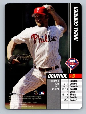 2003 MLB Showdown Pennant Run Rheal Cormier #054 - Image 1 of 2