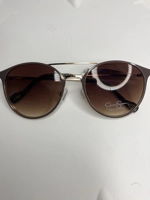 Gafas de sol Jessica Simpson para mujer J5564 BRGLD no polarizadas iridio aviador Foto 1 de 4