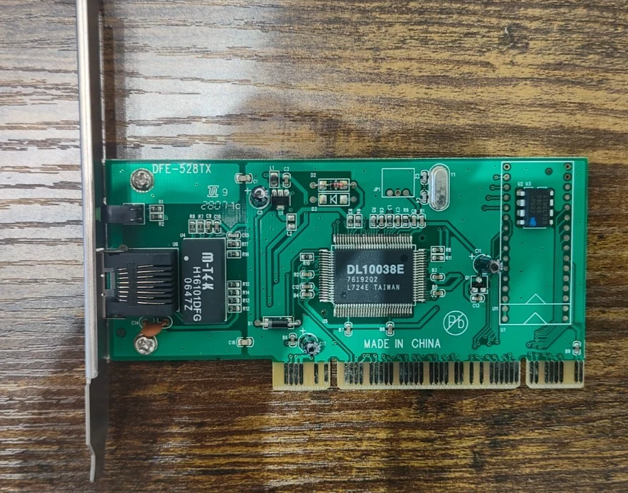 SCHEDA LAN, D-Link, DFE-528TX REV. E1, 10/100Mbps PCI, ORIGINALE - Immagine 1 di 1