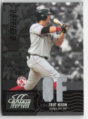 Hoja Century #93 Trot Nixon 2005 material tela posición #/250 Foto 1 de 2