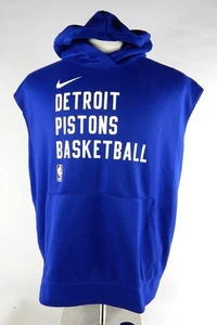 2023-24 Detroit Pistons Cade Cunningham #2 Juego Usado Azul Sin Mangas Sudadera con Capucha XL 0 - Imagen 1 de 6