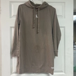Calvin Klein XL Brown Hoodie - Picture 1 of 7
