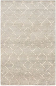 Traditional Hand-knotted Carpet 5'1" x 7'11" Wool Area Rug - Picture 1 of 9