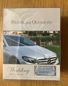 Wedding Ribbon Car Kit..BRIDAL AND OCCASIONS…. New,unused Kit.