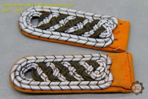Schulterstücke, Polizei Meister der Gandarmerie, Schulterklappen, braun-orange - Bild 1 von 1
