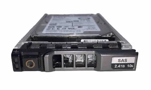DELL Exos 10E2400 | 2.4TB 12Gb/s 10K RPM | 2.5" LFF SAS HDD w/ Tray | DPN 0RWR8F - Photo 1/4