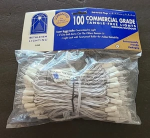 BETHLEHEM LIGHTING- 50 Commercial Grade outdoor/indoor Lights- Tangle free- NEW - Picture 1 of 2