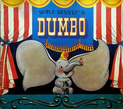 Libro promocional Walt Disney's Dumbo 1941 edición de película Foto 1 de 4